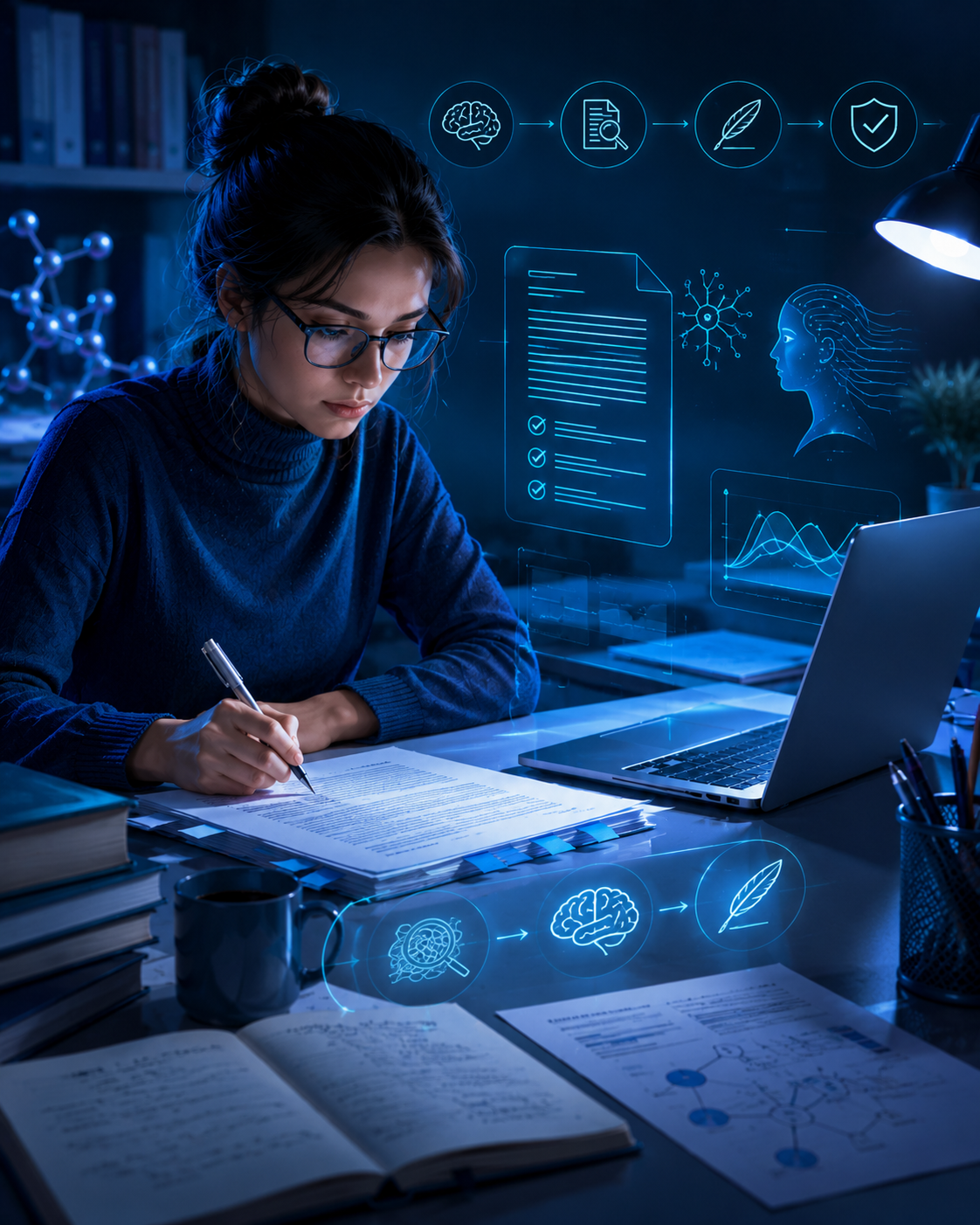 AI-assisted scientific writing tools and English editing workflow under development